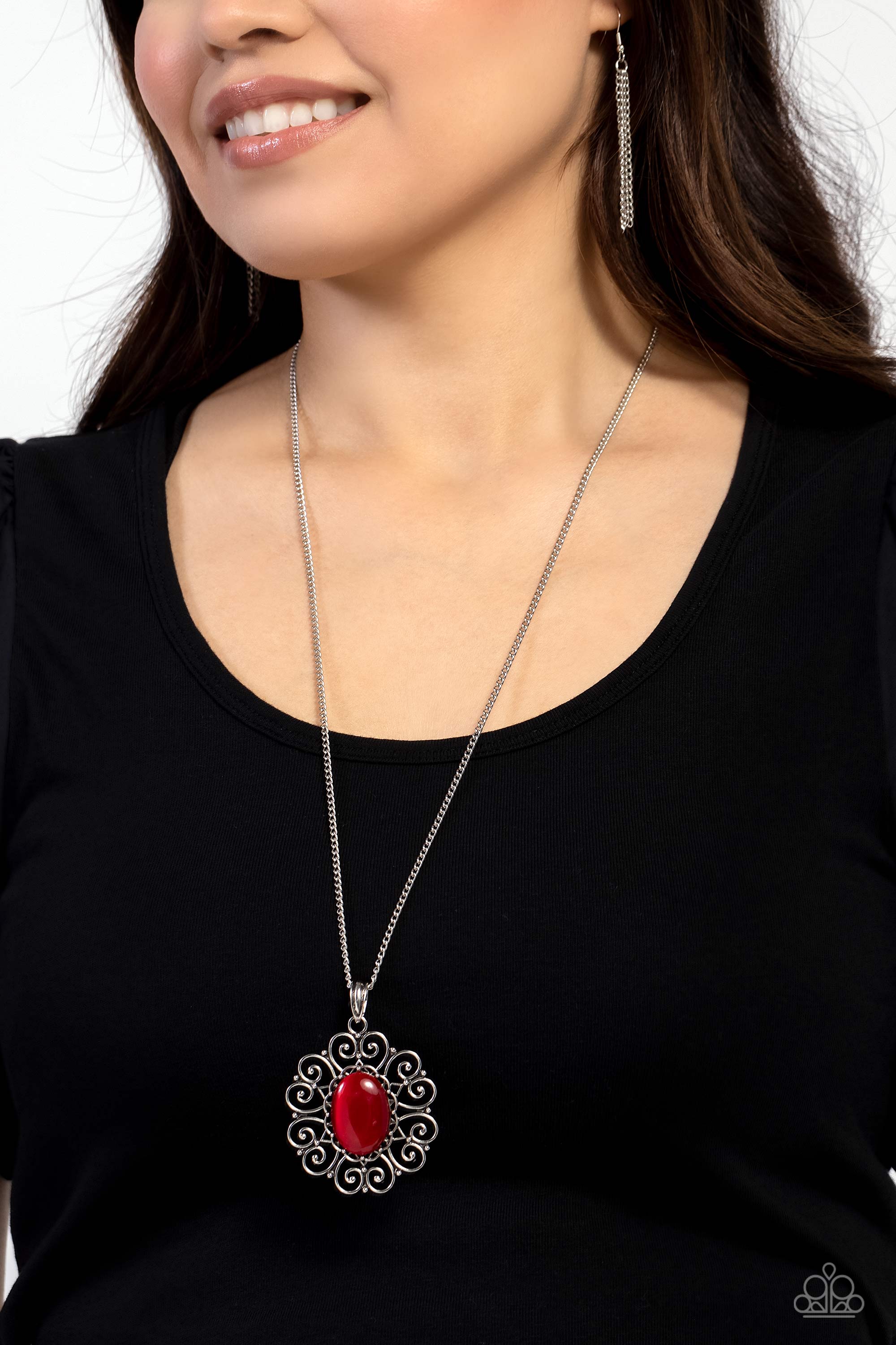 SENTIMENTAL SABBATICAL RED-NECKLACE