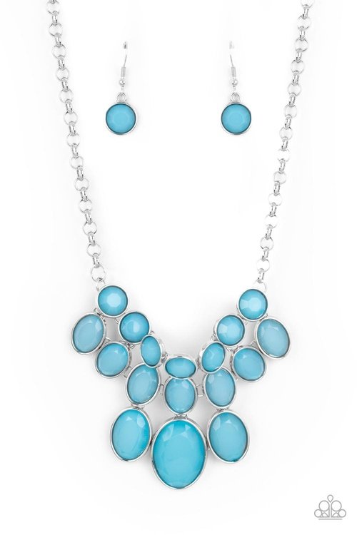 DELECTABLE DAYDREAM BLUE-NECKLACE