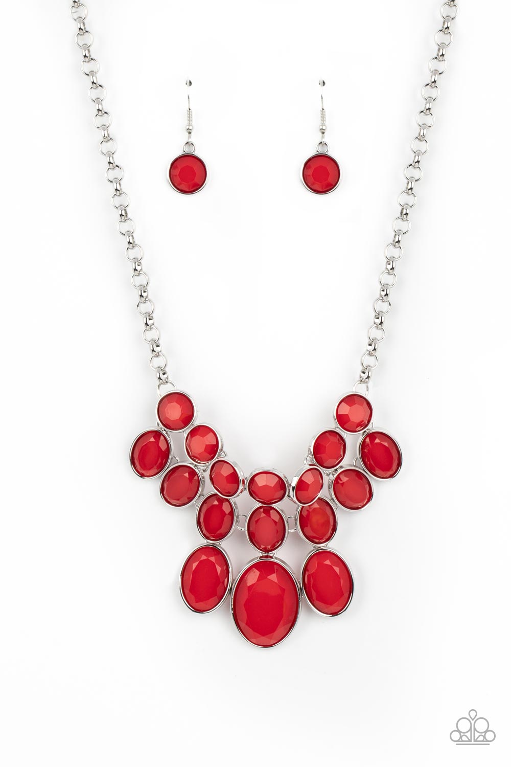 DELECTABLE DAYDREAM RED-NECKLACE