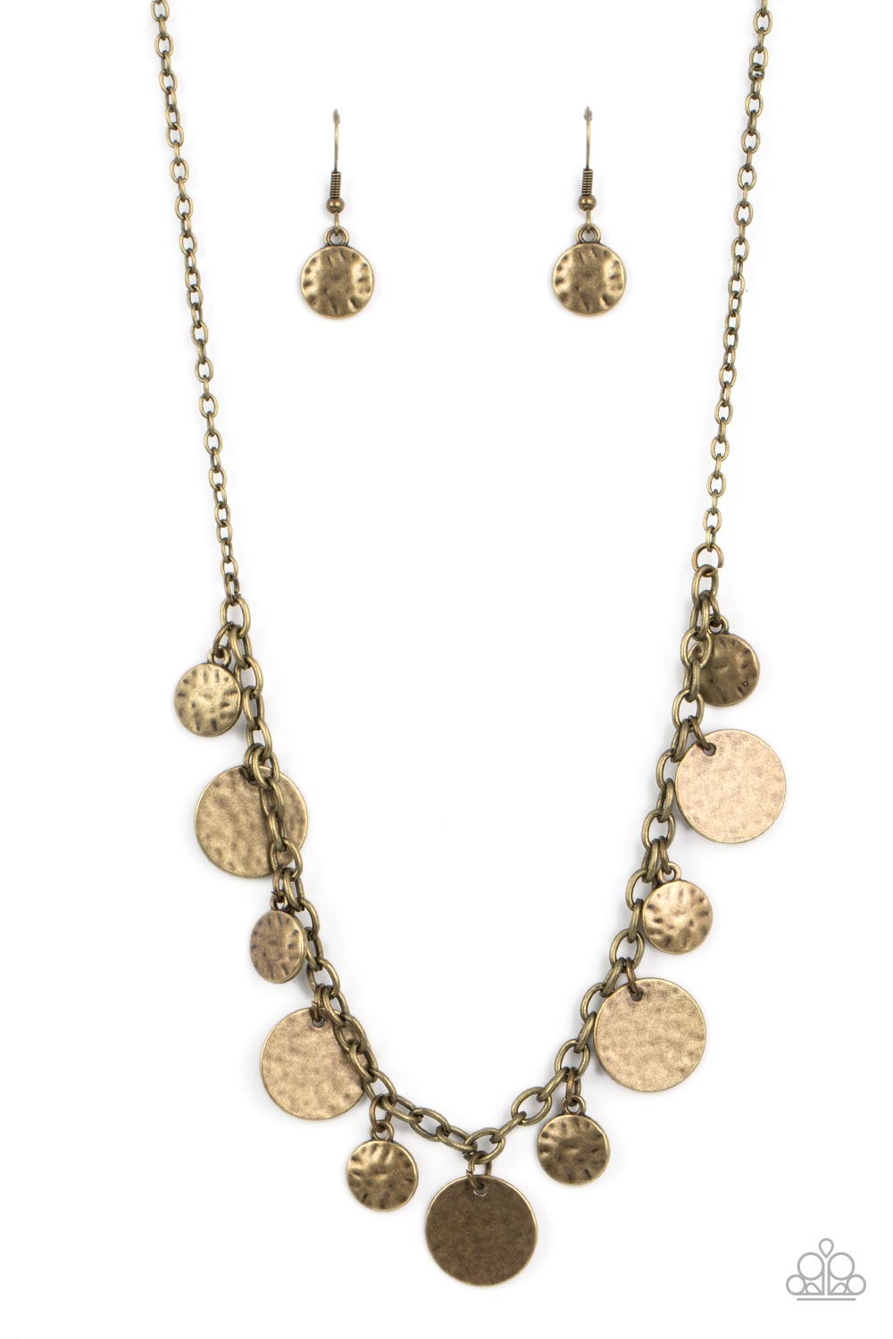 MODEL MEDALLIONS BRASS-NECKLACE