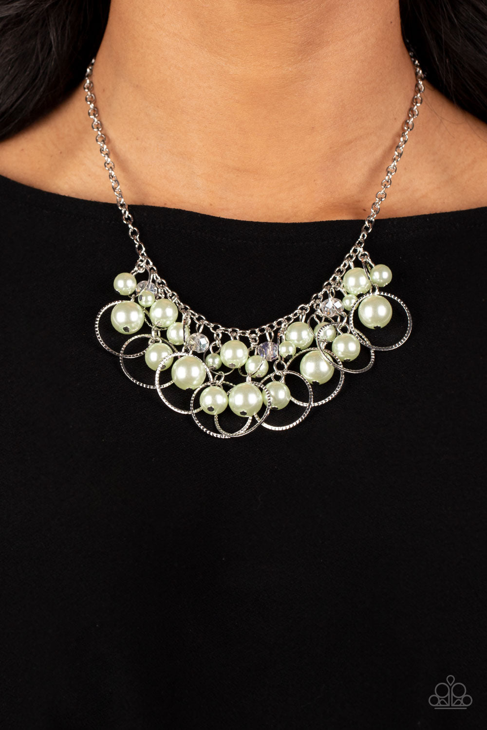 BALLROOM BLISS GREEN-NECKLACE