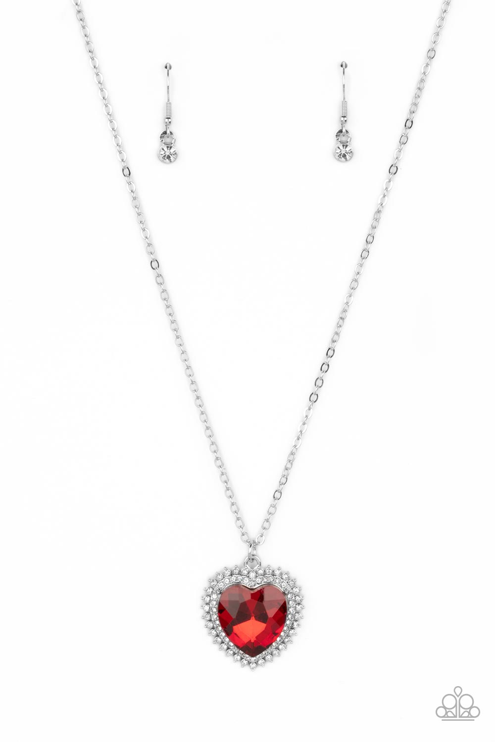 SWEETHEARTS STROLL RED-NECKLACE