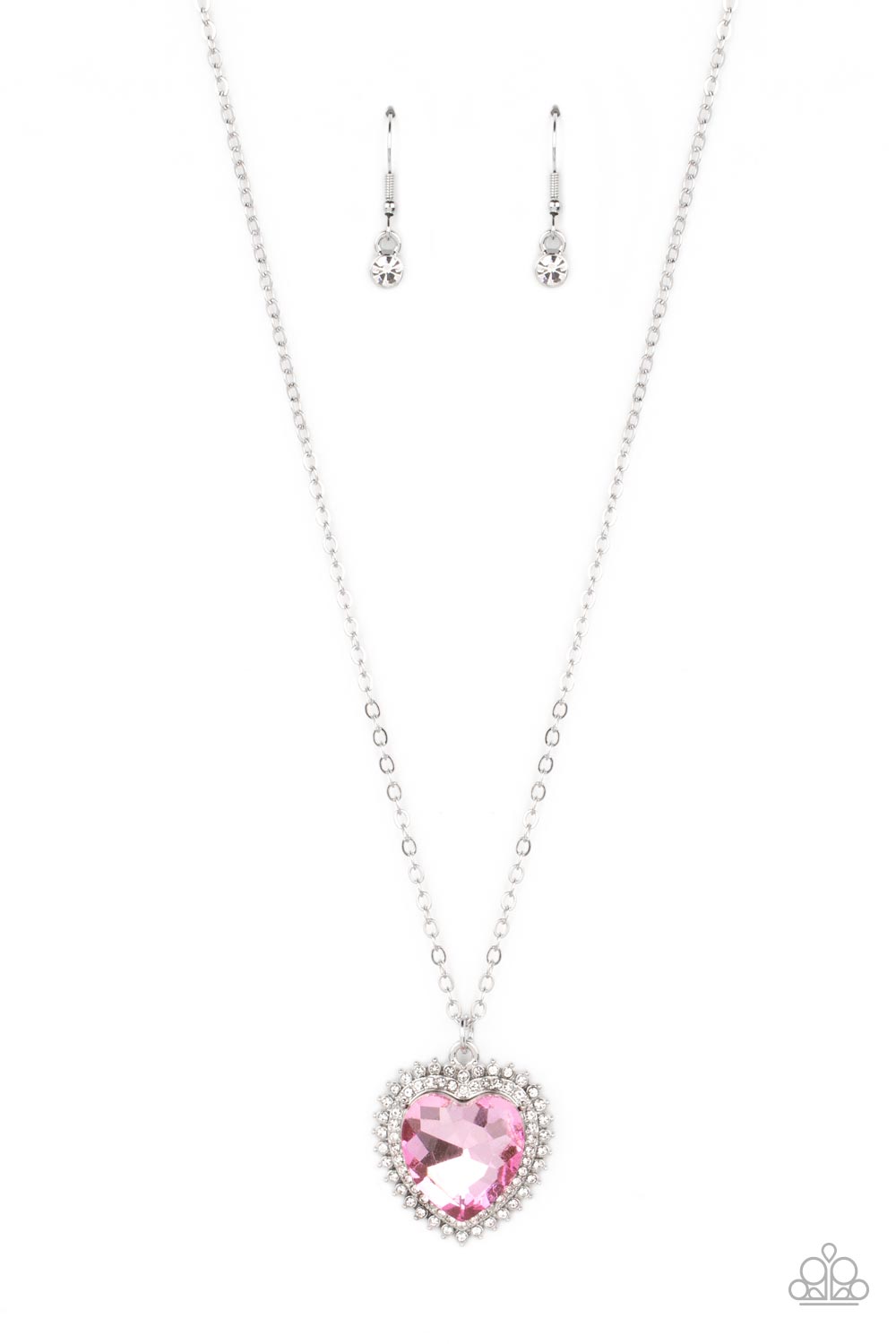 SWEETHEARTS STROLL PINK-NECKLACE