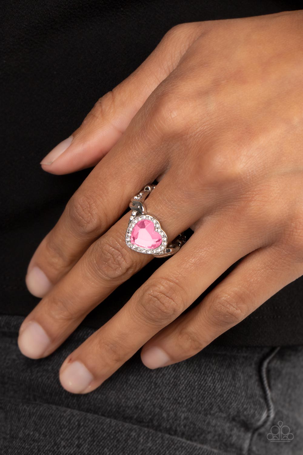 COMMITTED TO CUPID PINK-RING