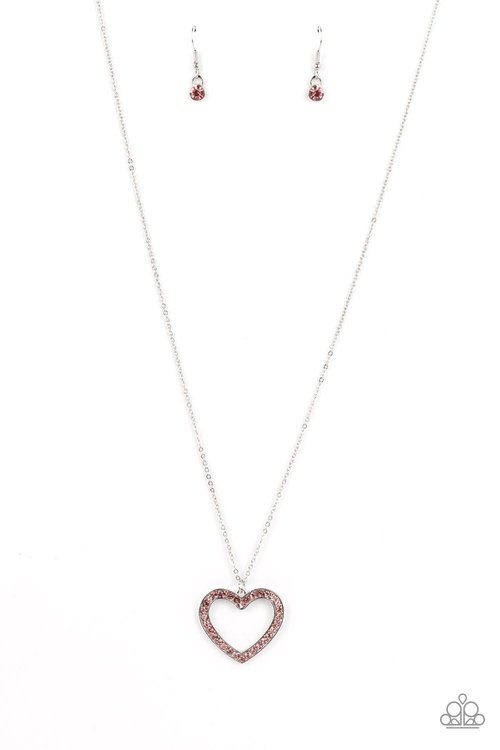 DAINTY DARLING PINK-NECKLACE