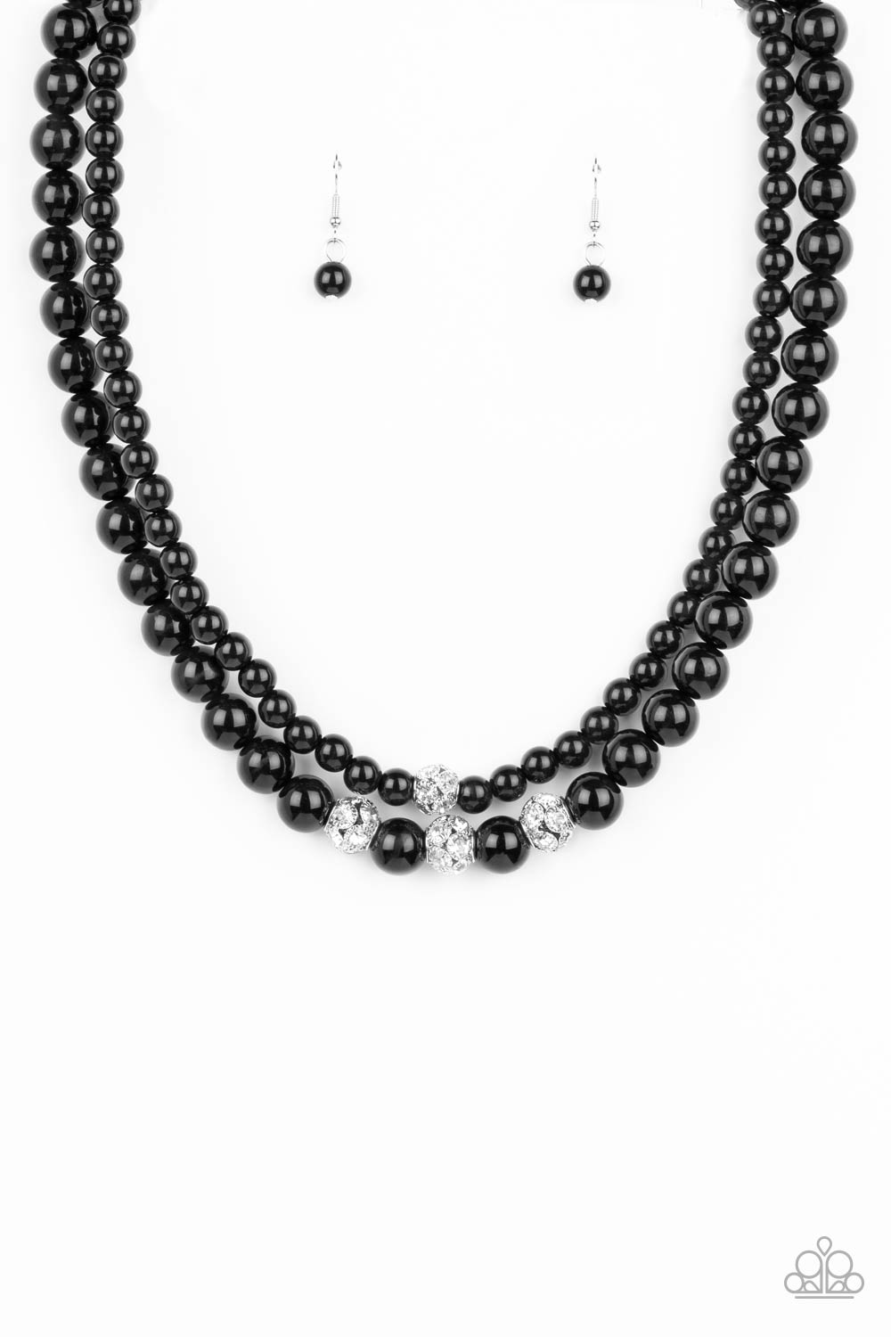 BRILLIANT BALLERINA BLACK-NECKLACE