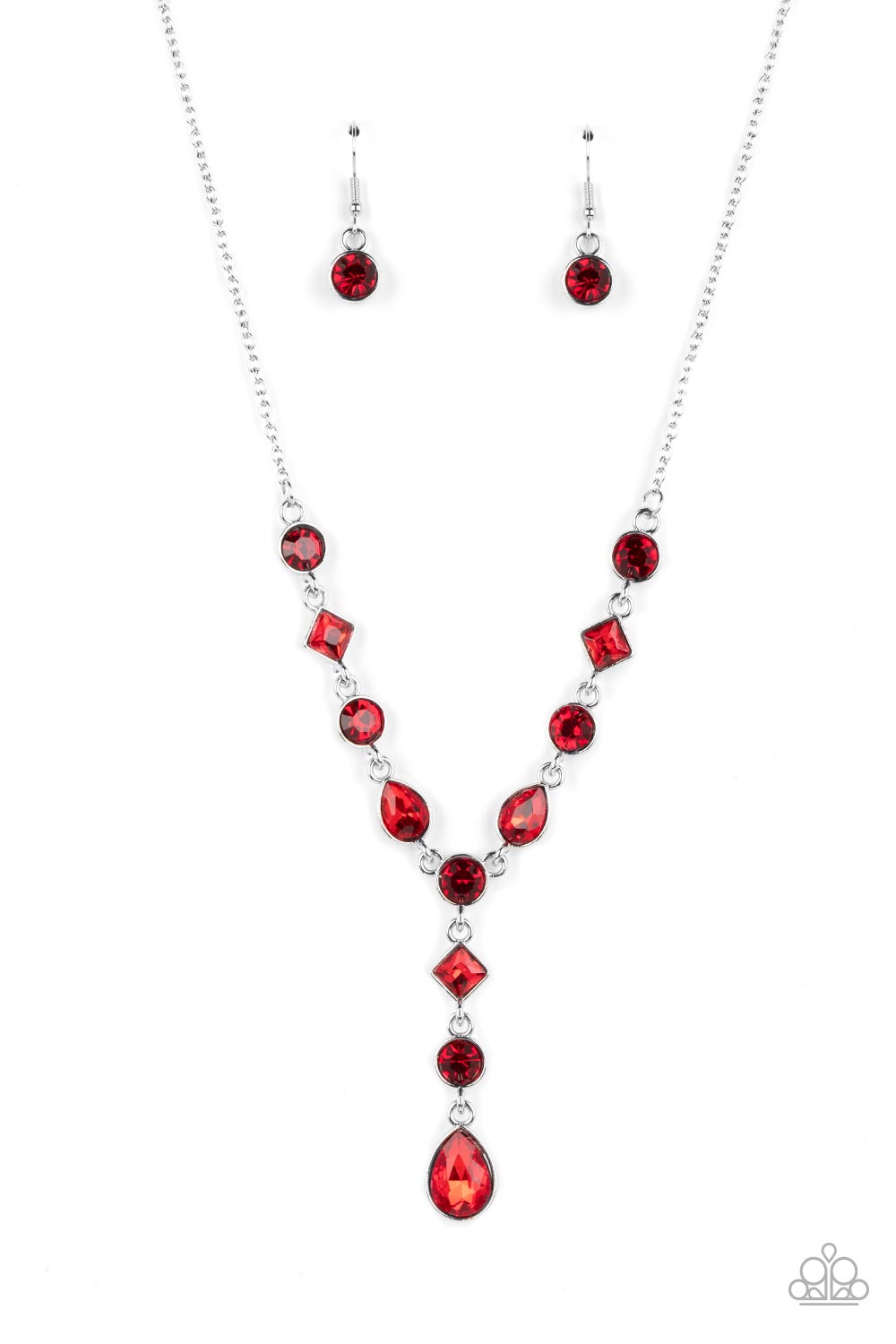 FORGET THE CROWN RED-NECKLACE