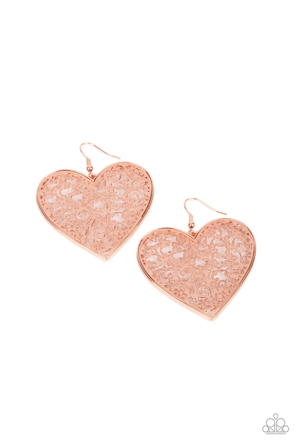 FAIREST IN THE LAND COPPER-EARRINGS