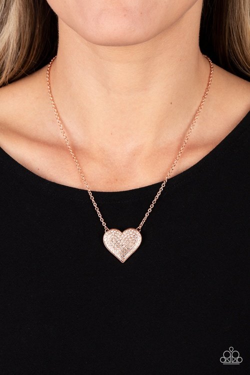 SPELLBINDING SWEETHEART COPPER-NECKLACE