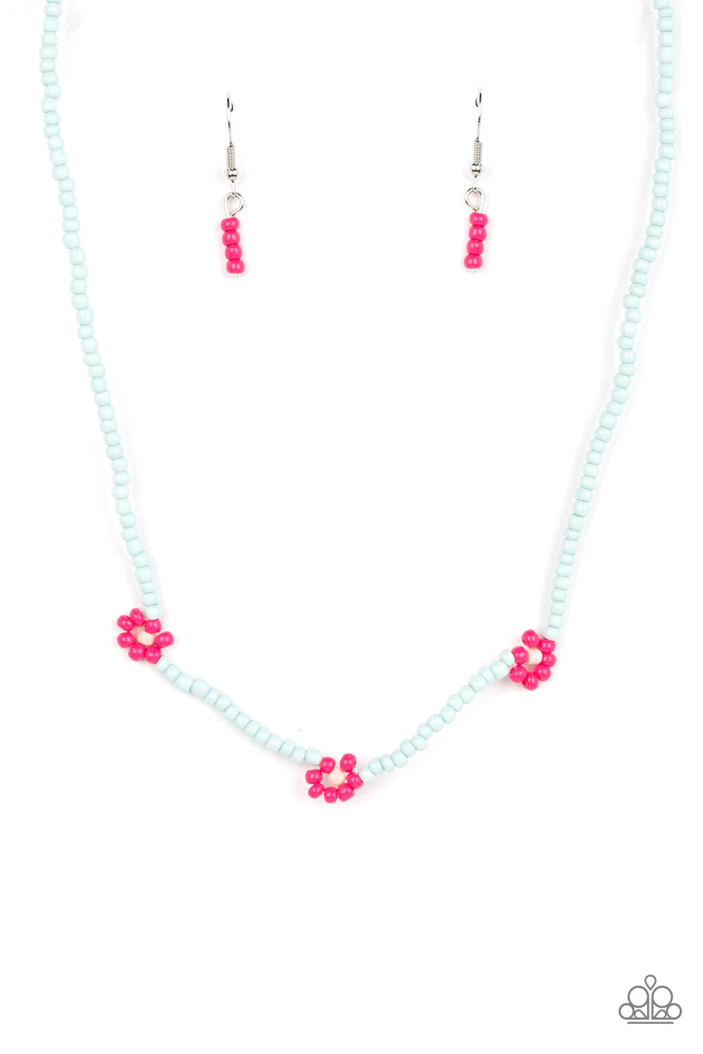 BEWITCHING BEADING PINK-NECKLACE