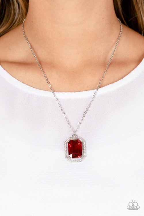 GALLOPING GALA RED-NECKLACE