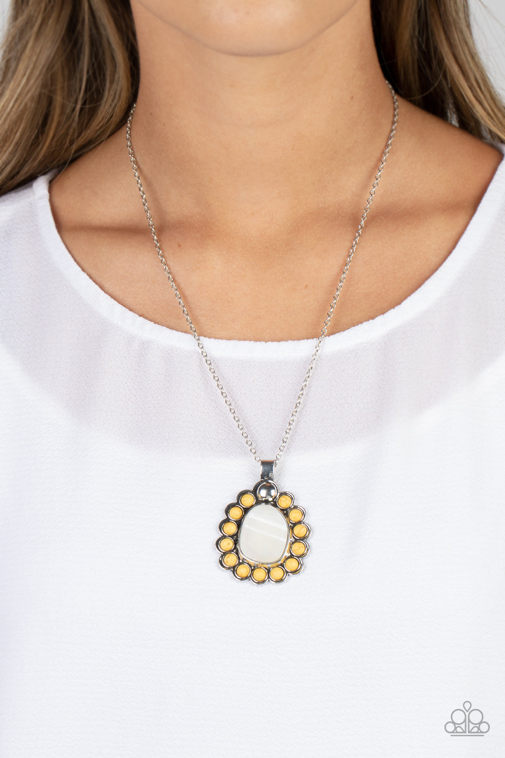 SAHARA SEA YELLOW-NECKLACE