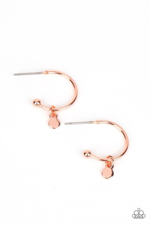 MODERN MODEL COPPER-EARRINGS