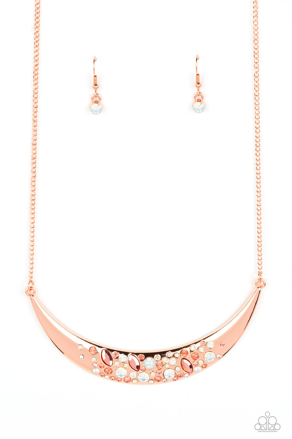 BEJEWELED BARONESS COPPER-NECKLACE