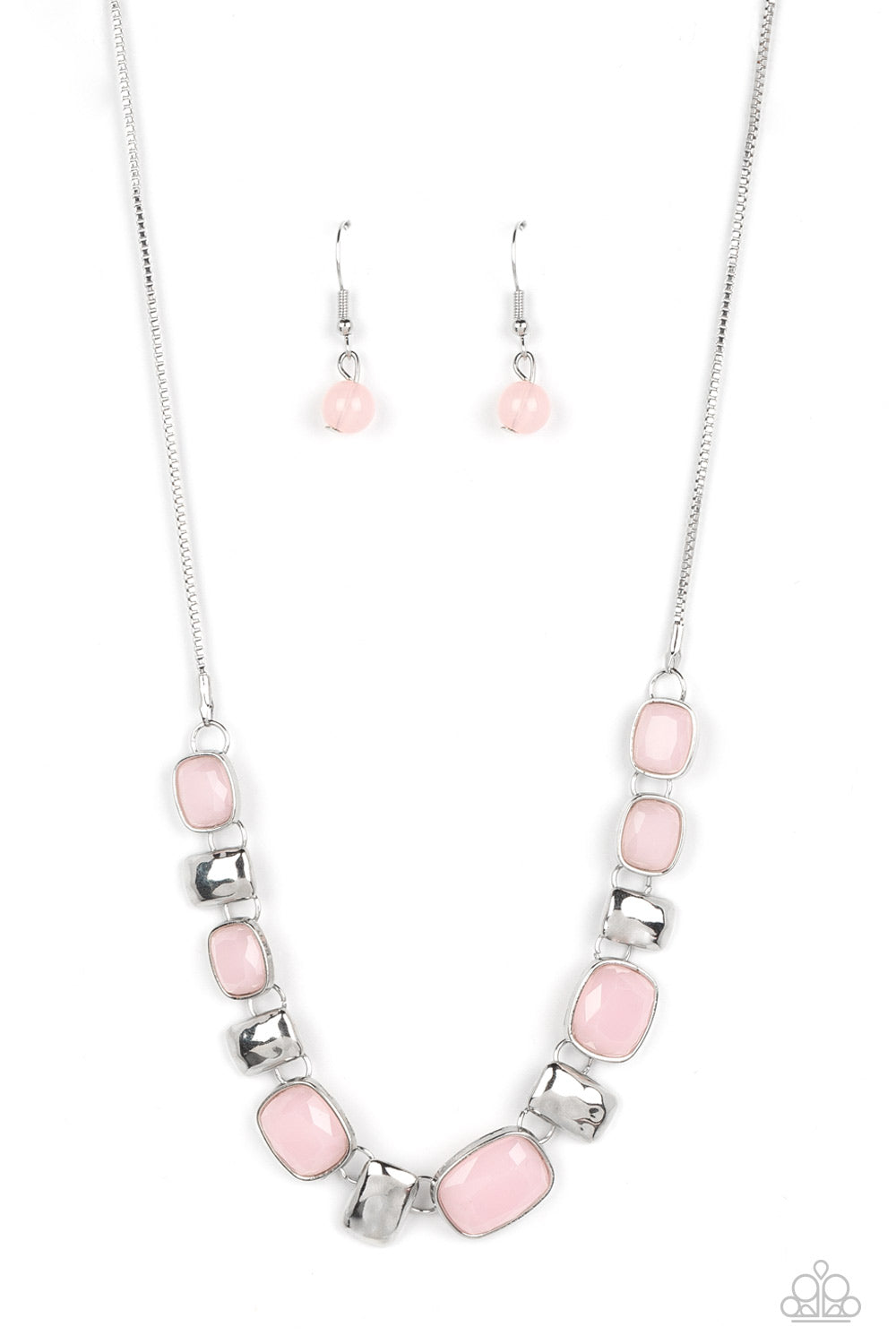 POLISHED PARADE PINK-NECKLACE