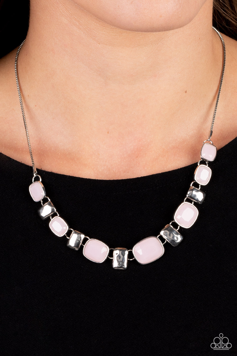 POLISHED PARADE PINK-NECKLACE