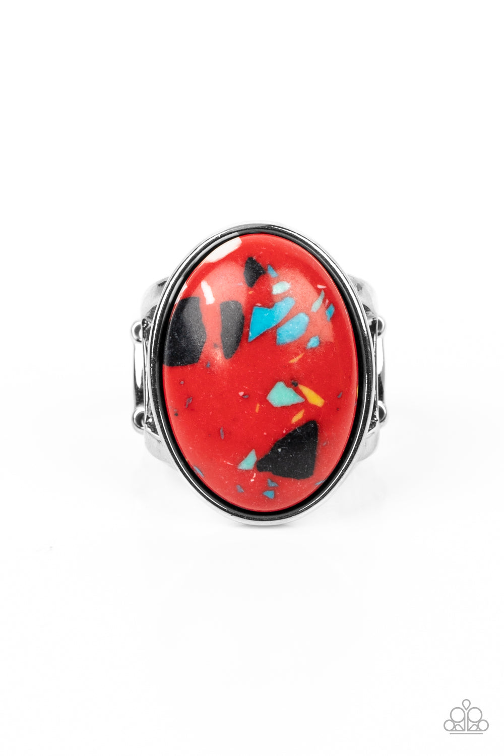 MAJESTIC MARBLING RED-RING