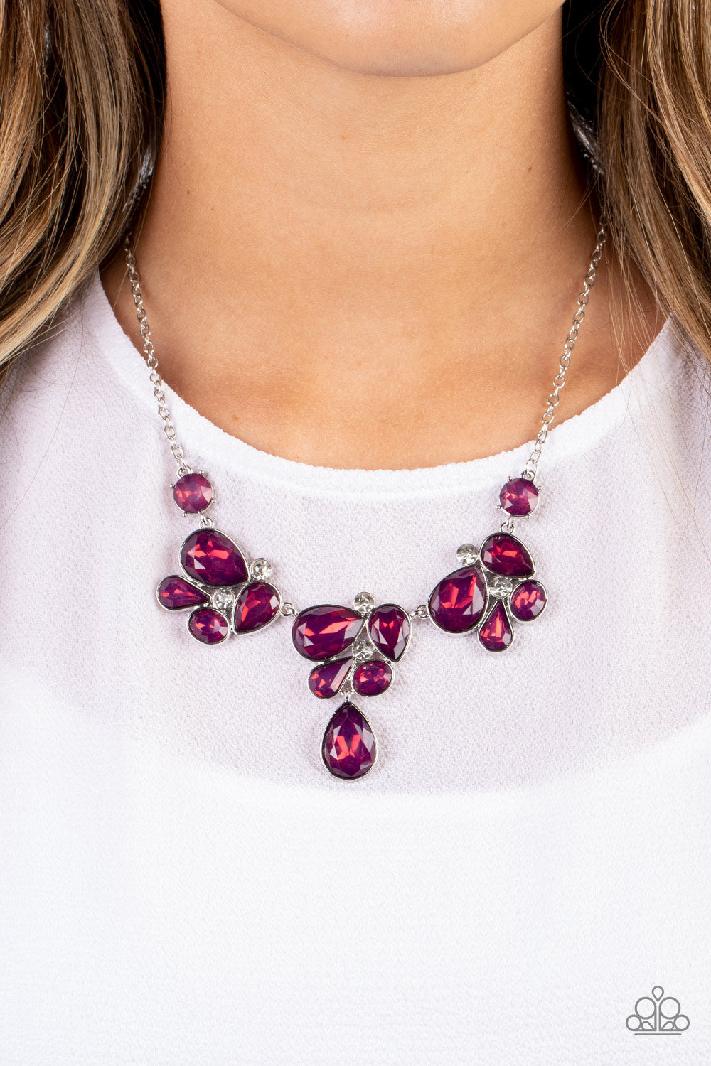 EVERGLADE ESCAPE PURPLE-NECKLACE