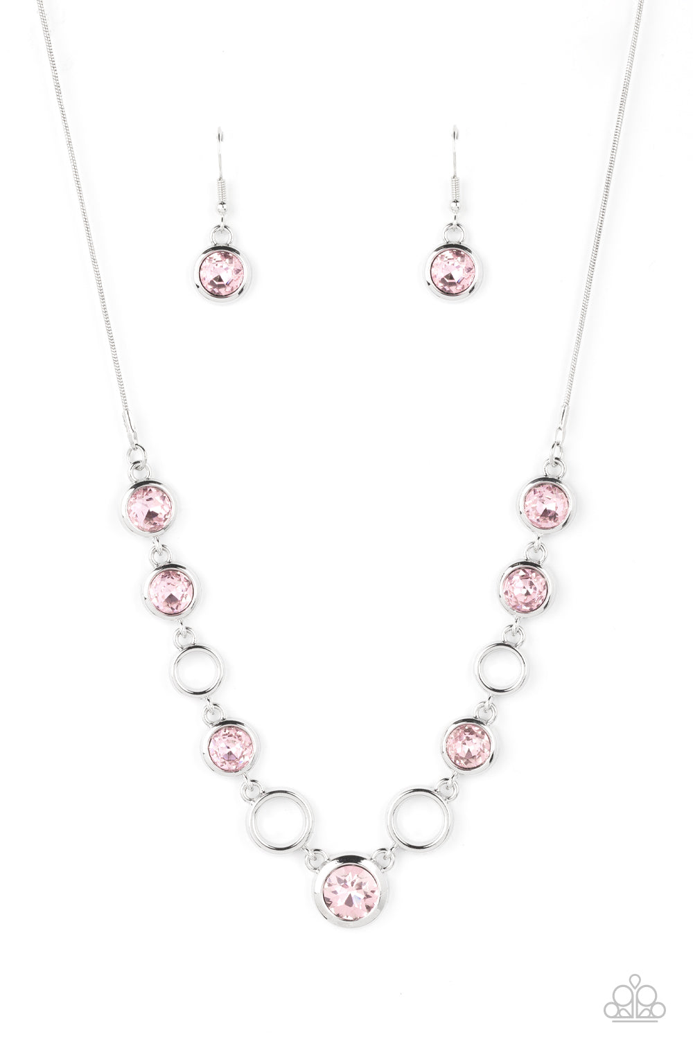 ELEGANTLY ELITE PINK-NECKLACE