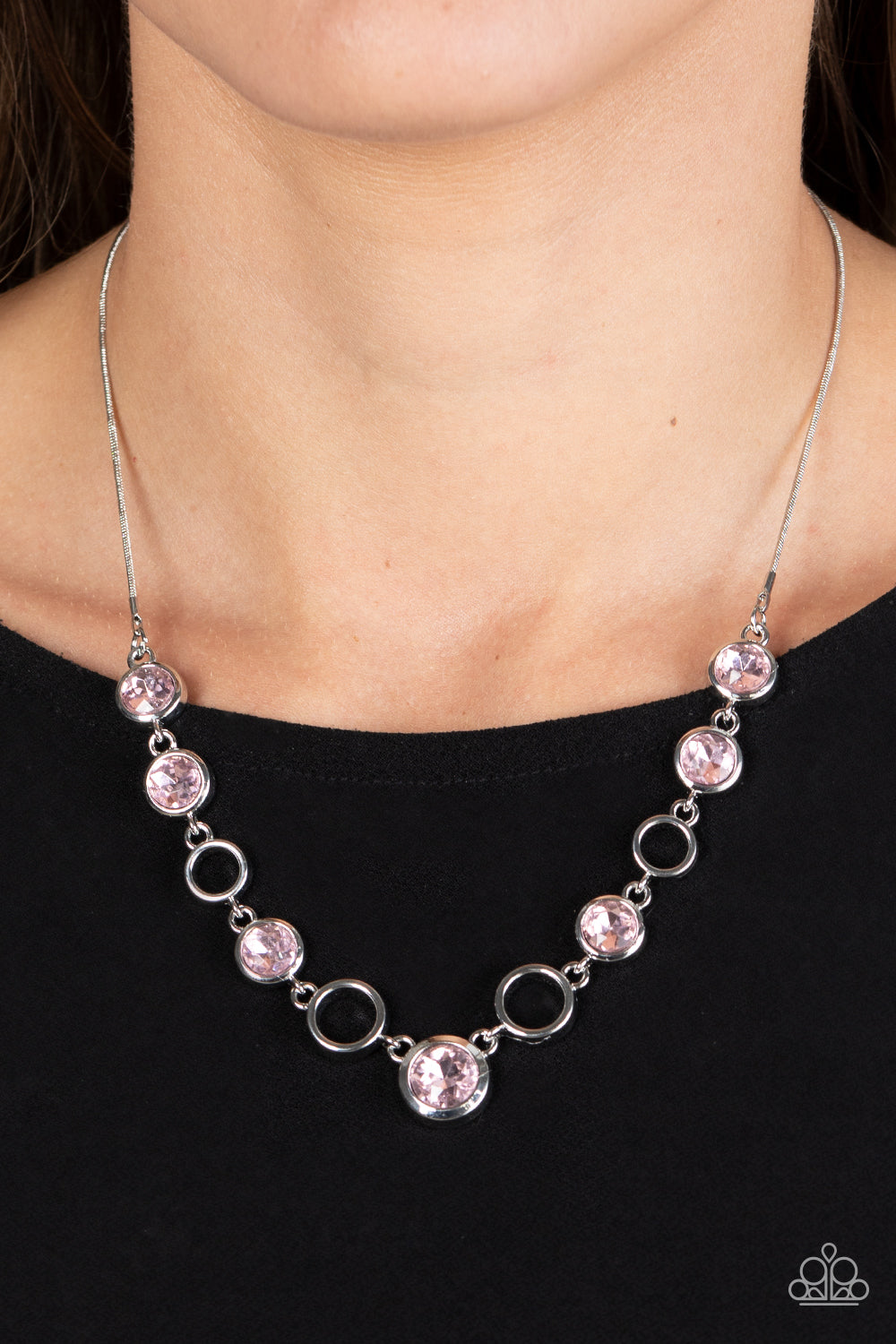 ELEGANTLY ELITE PINK-NECKLACE