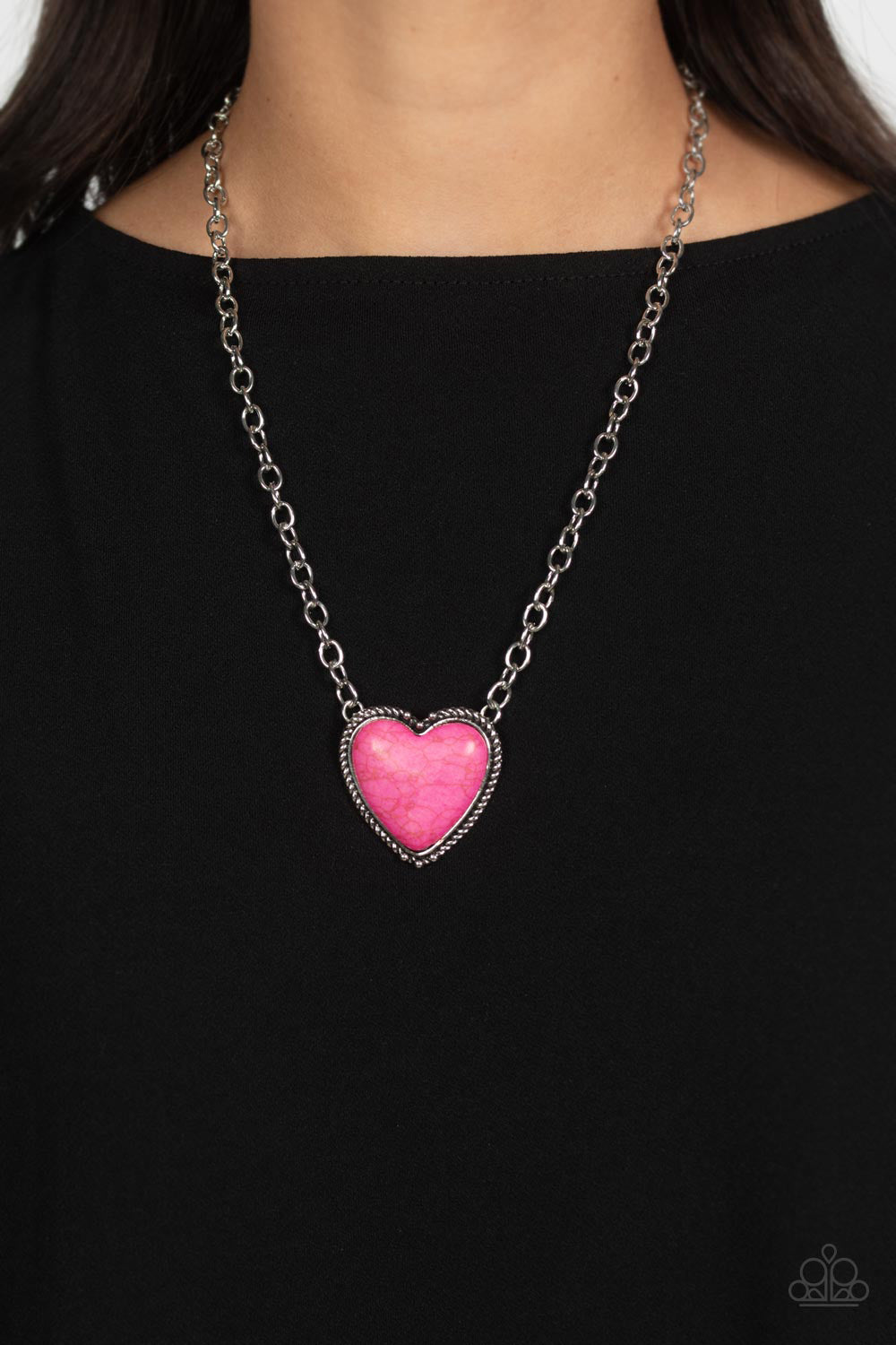 AUTHENTIC ADMIRER PINK-NECKLACE