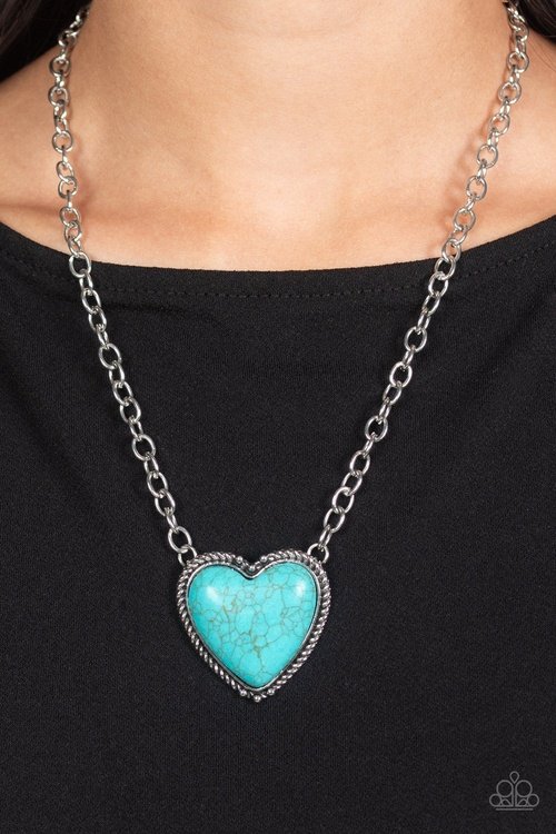 AUTHENTIC ADMIRER BLUE-NECKLACE