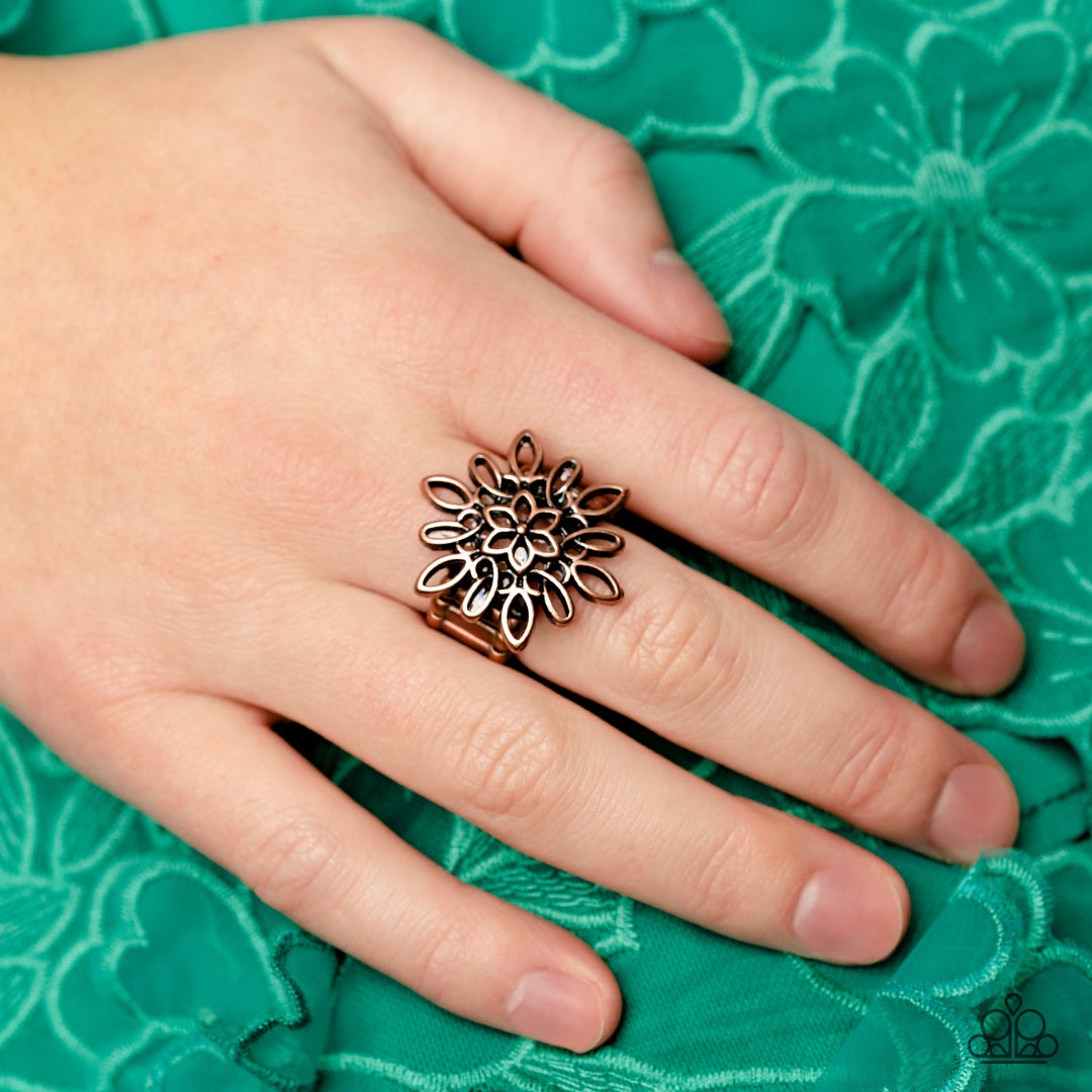 COASTAL CHIC COPPER-RING