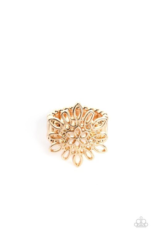 COASTAL CHIC GOLD-RING