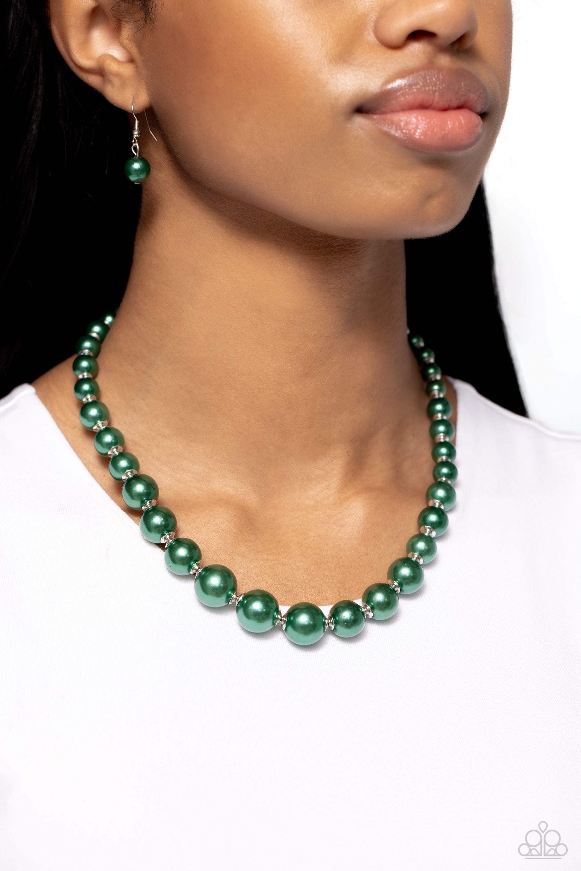 MANHATTAN MOGUL GREEN-NECKLACE