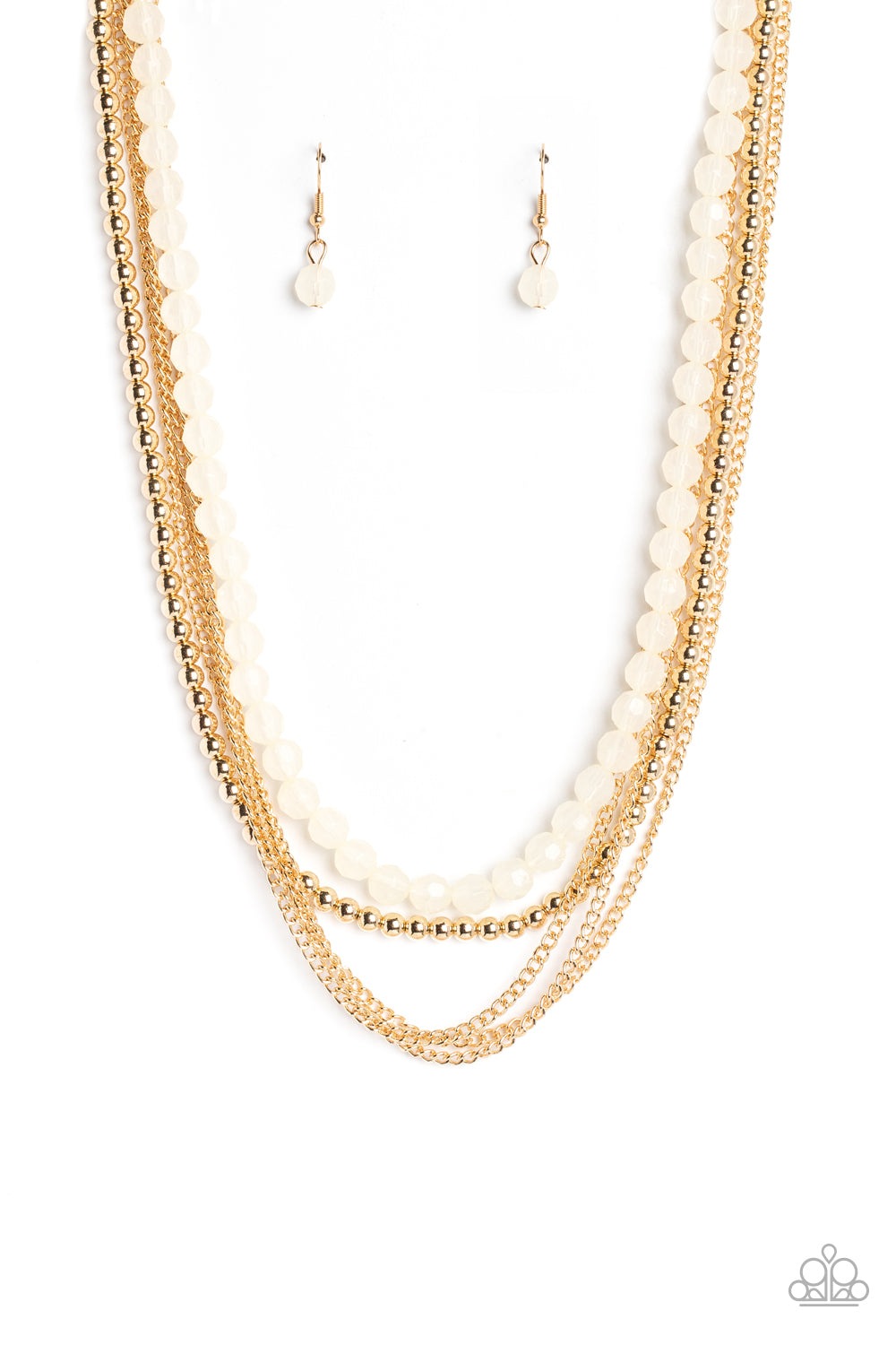 BOARDWALK BABE GOLD-NECKLACE