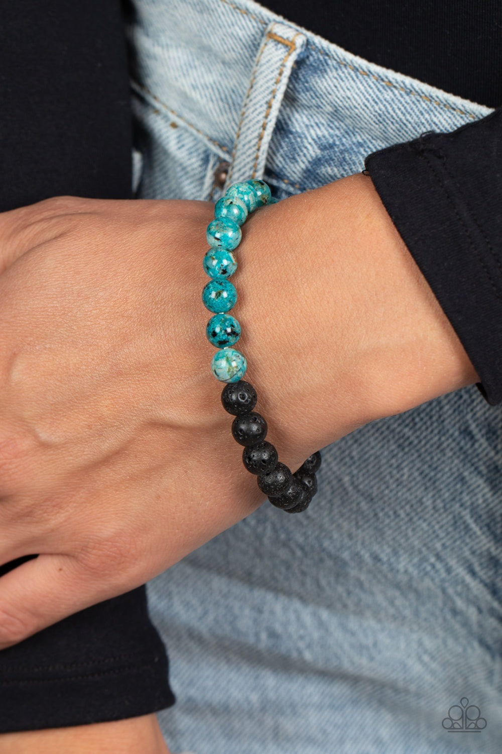 LAVA LANGUAGE BLUE-BRACELET