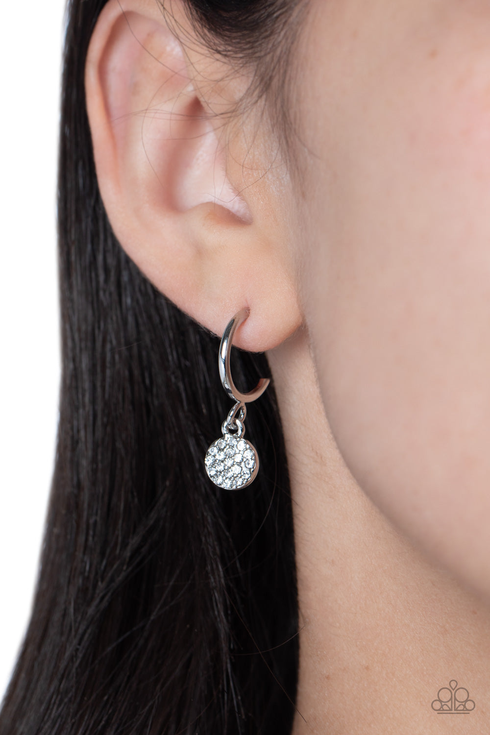 BODACIOUS BALLROOM WHITE-EARRINGS