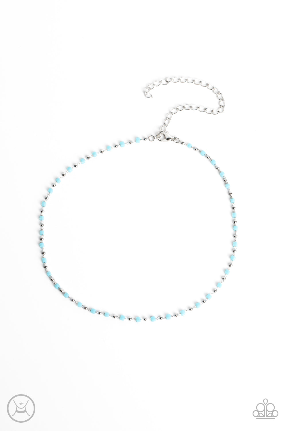 NEON LIGHTS BLUE-NECKLACE