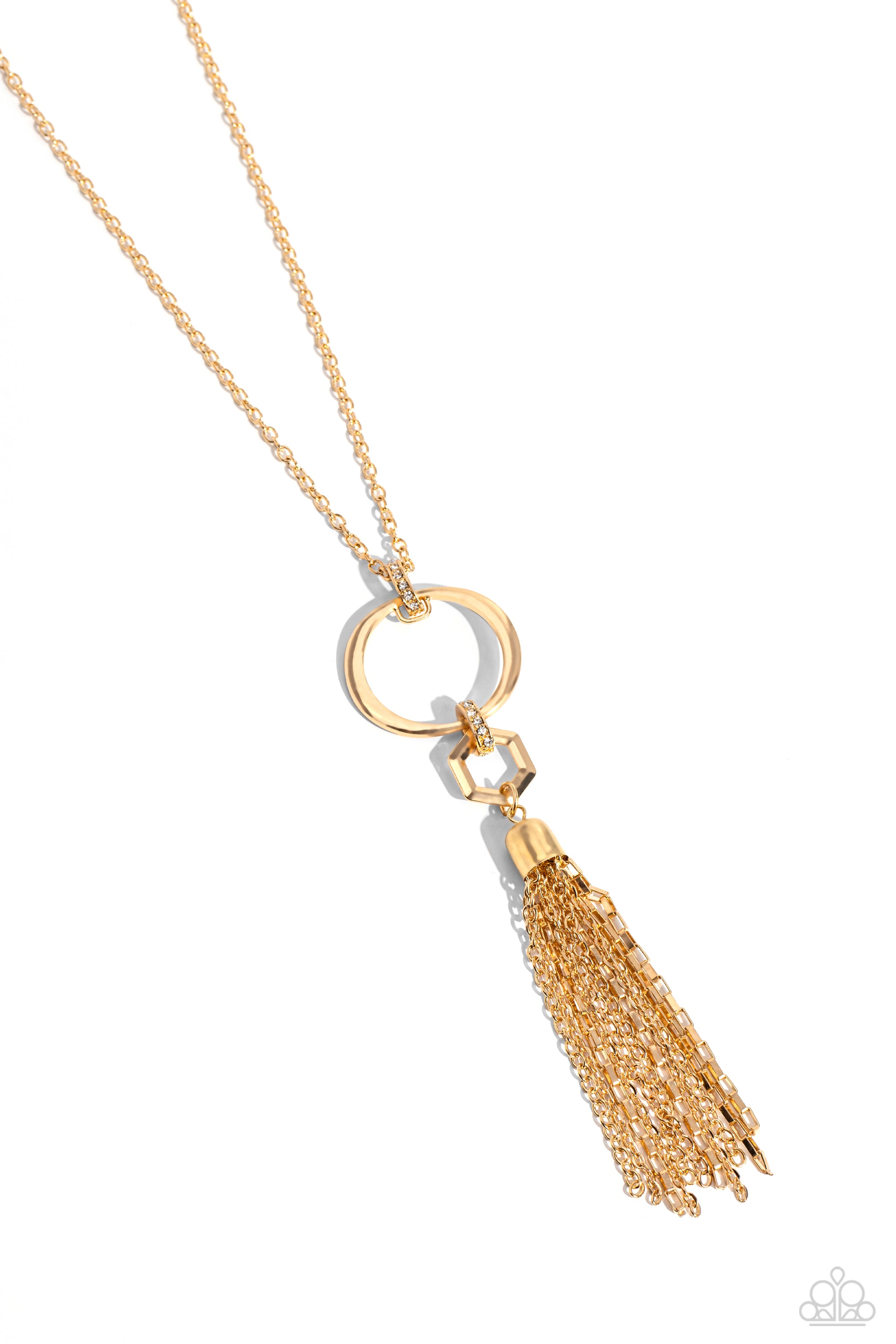 TASSEL TUNE GOLD-NECKLACE