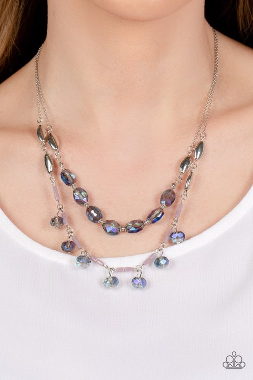 SHEEN SEASON BLUE-NECKLACE