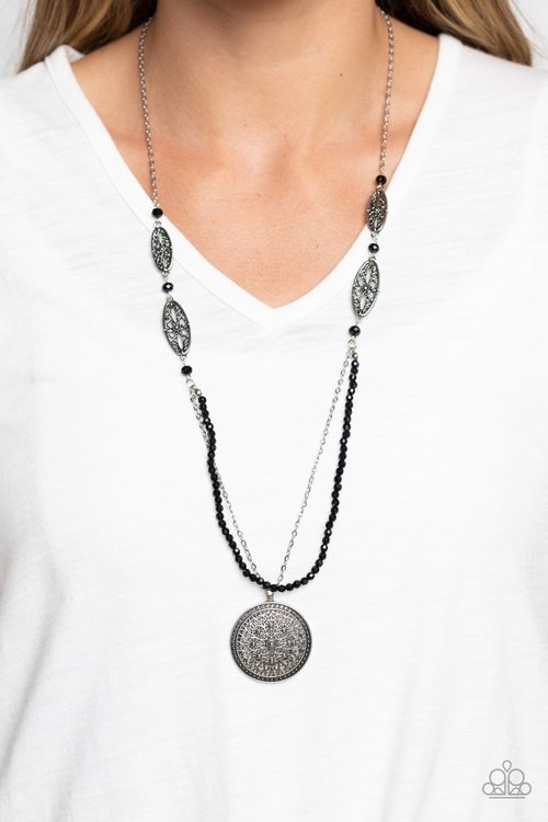 GARDEN OF GRACE BLACK-NECKLACE