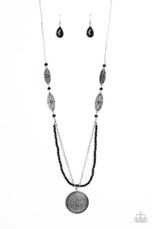 GARDEN OF GRACE BLACK-NECKLACE