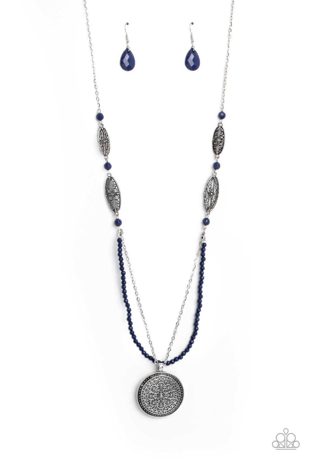 GARDEN OF GRACE BLUE-NECKLACE