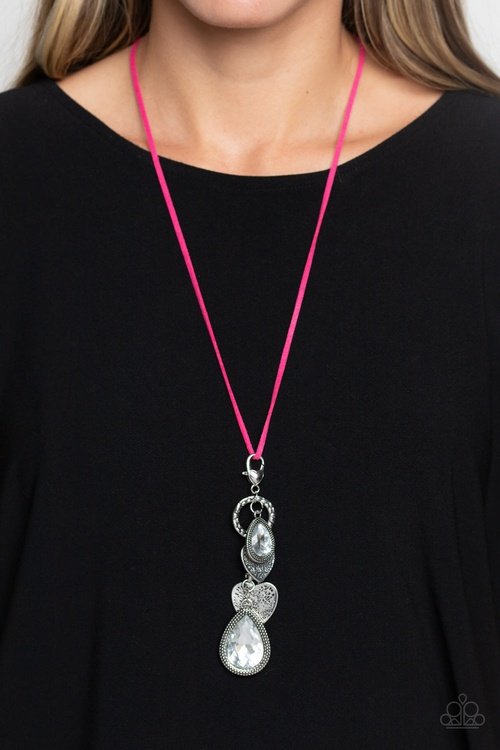 CASANOVA CLIQUE PINK-NECKLACE