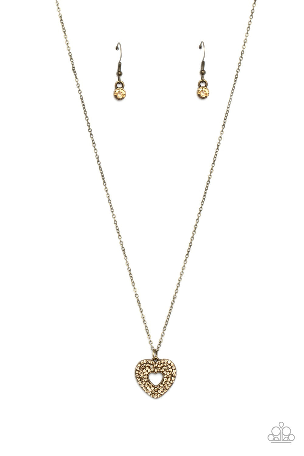 ROMANTIC RETREAT BRASS-NECKLACE