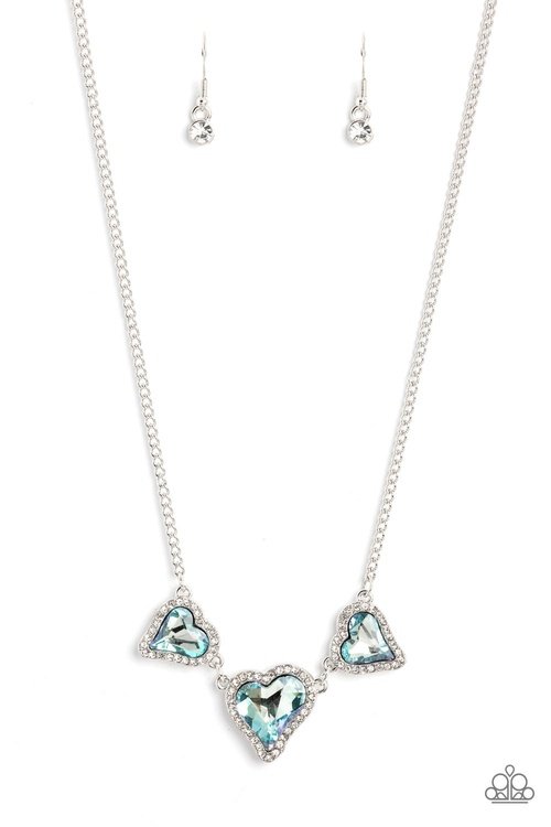 STATE OF THE HEART BLUE-NECKLACE