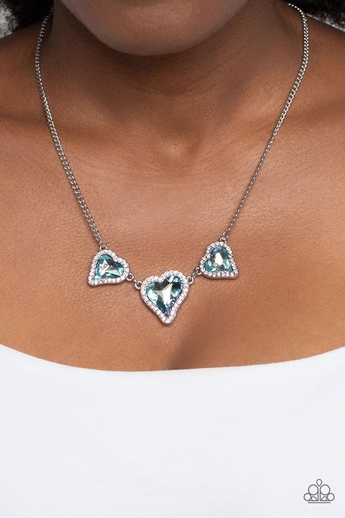 STATE OF THE HEART BLUE-NECKLACE