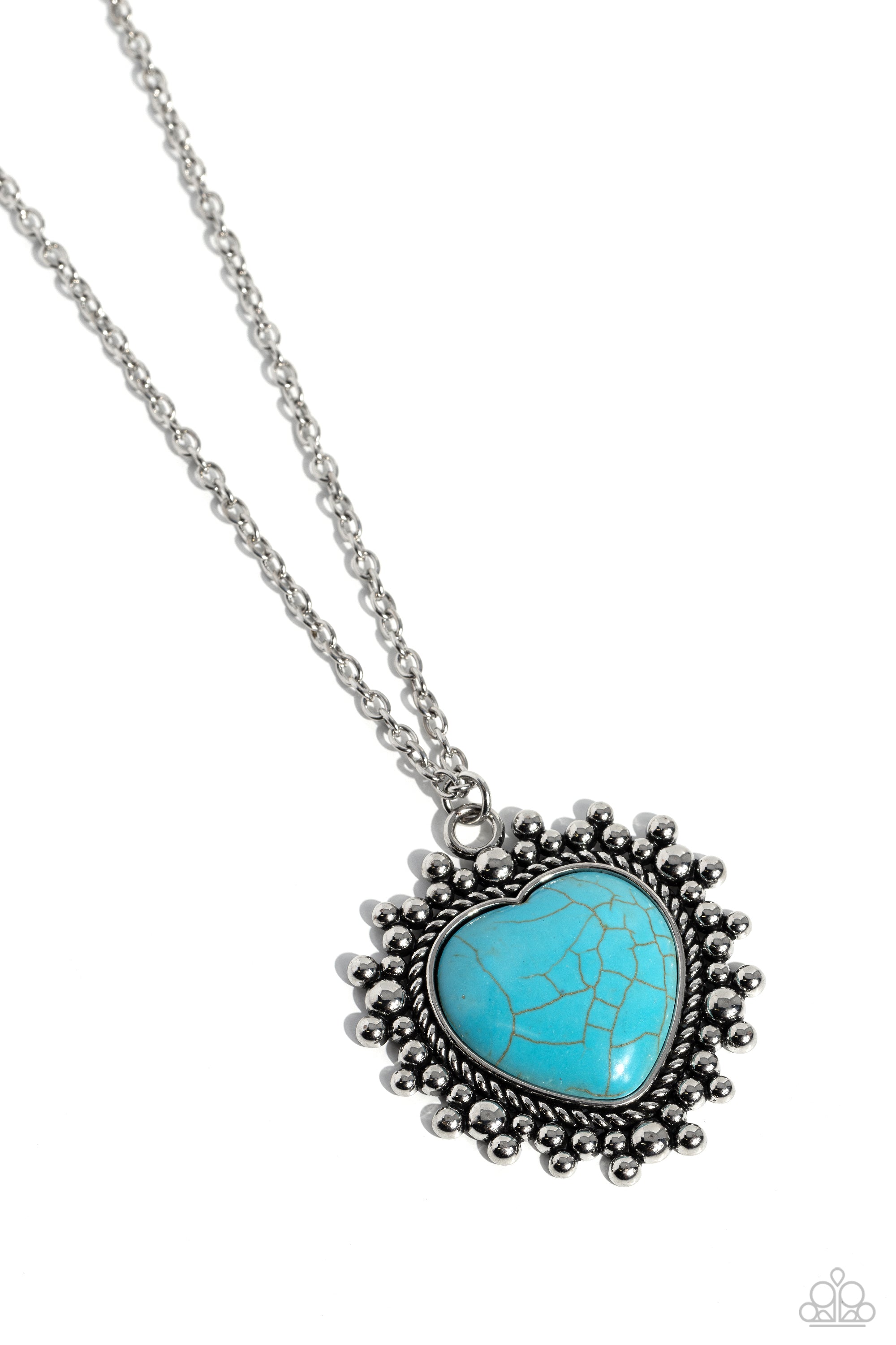 SOUTHWESTERN SENTIMENT BLUE-NECKLACE