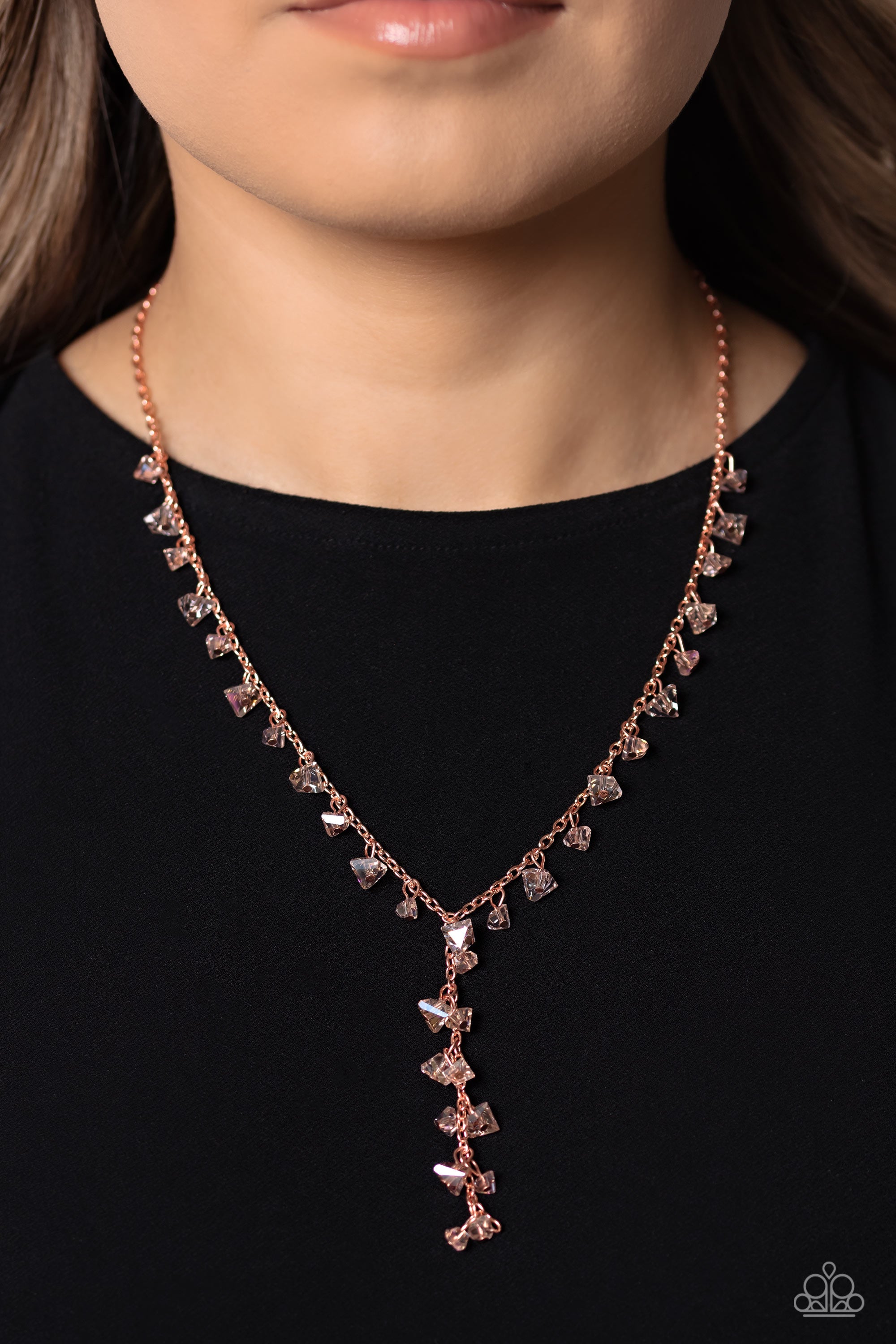 CHISELED CATWALK COPPER-NECKLACE