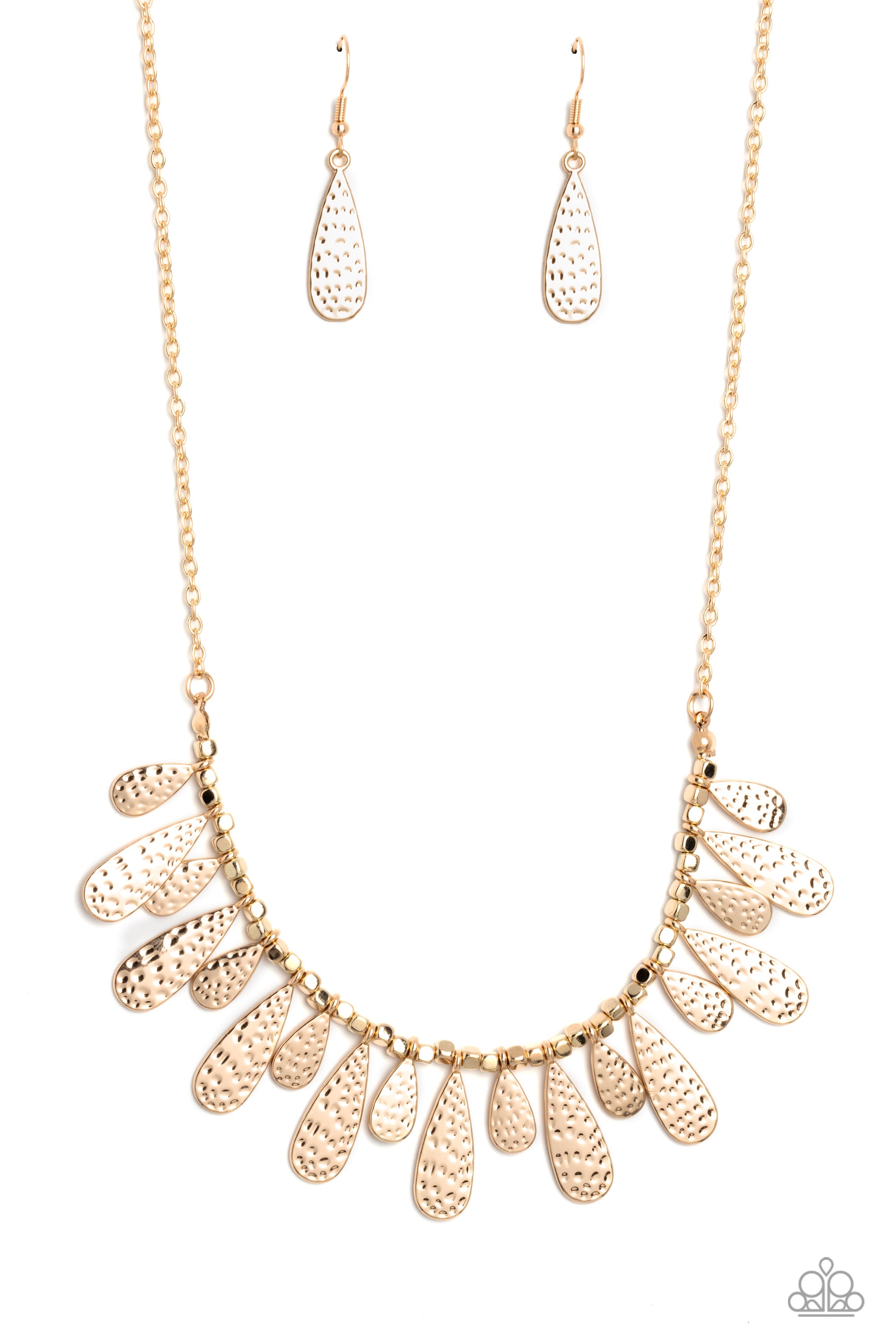 COMPELLING CONFETTI GOLD-NECKLACE