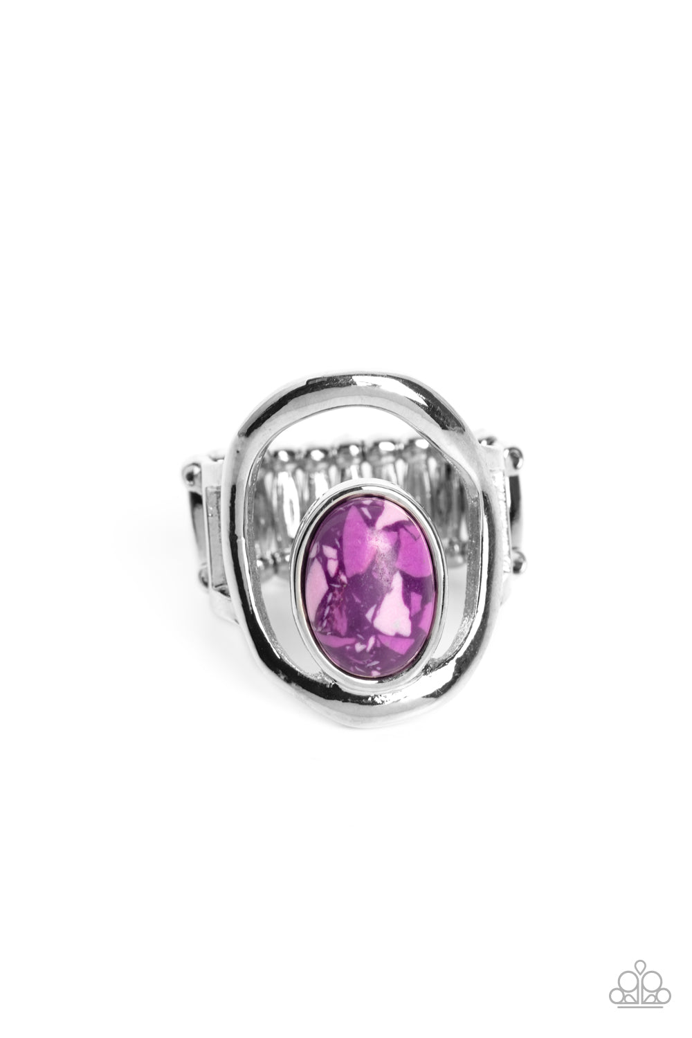 MARBLE MASTERPIECE PURPLE-RING