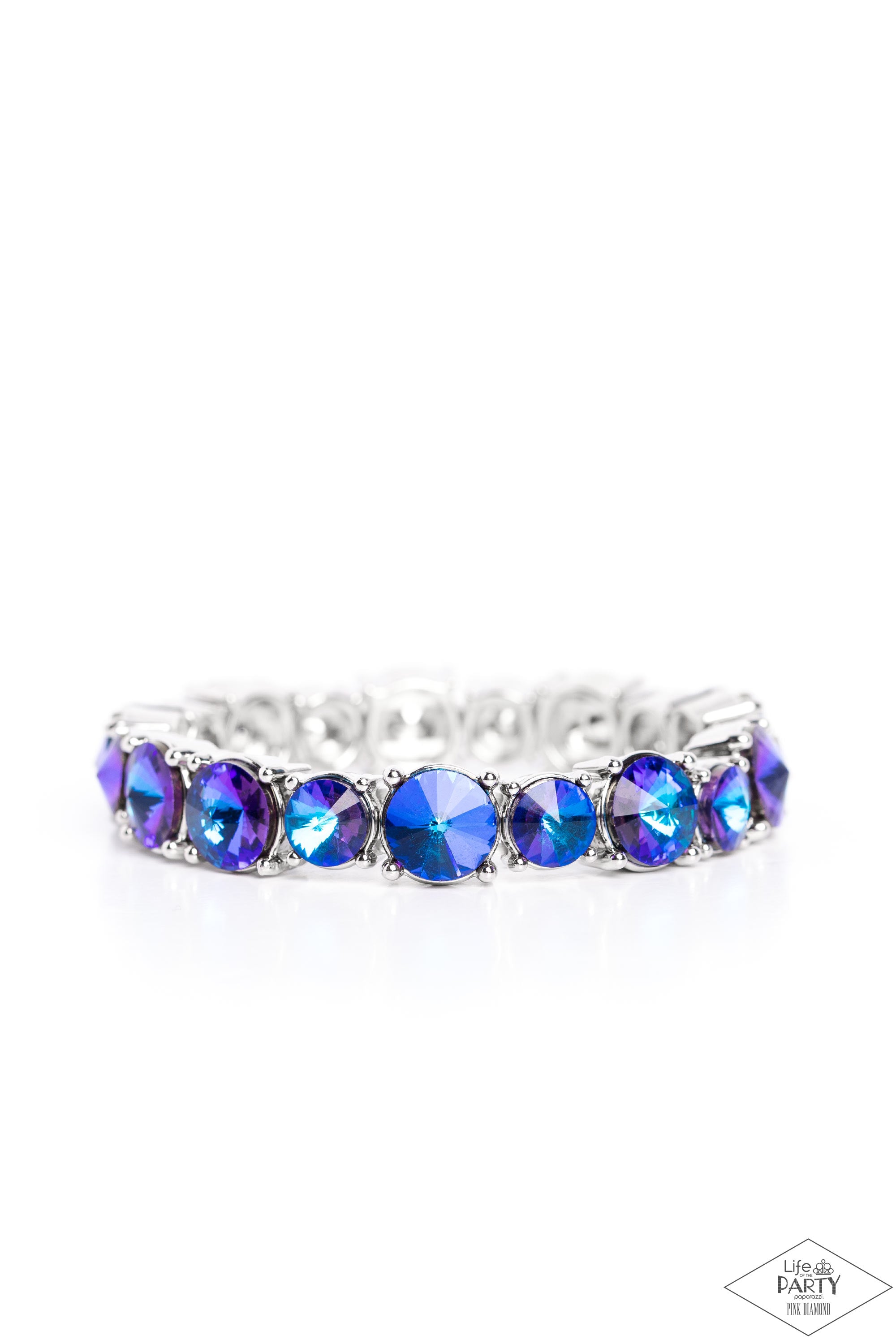 BORN TO BEDAZZLE BLUE-BRACELET