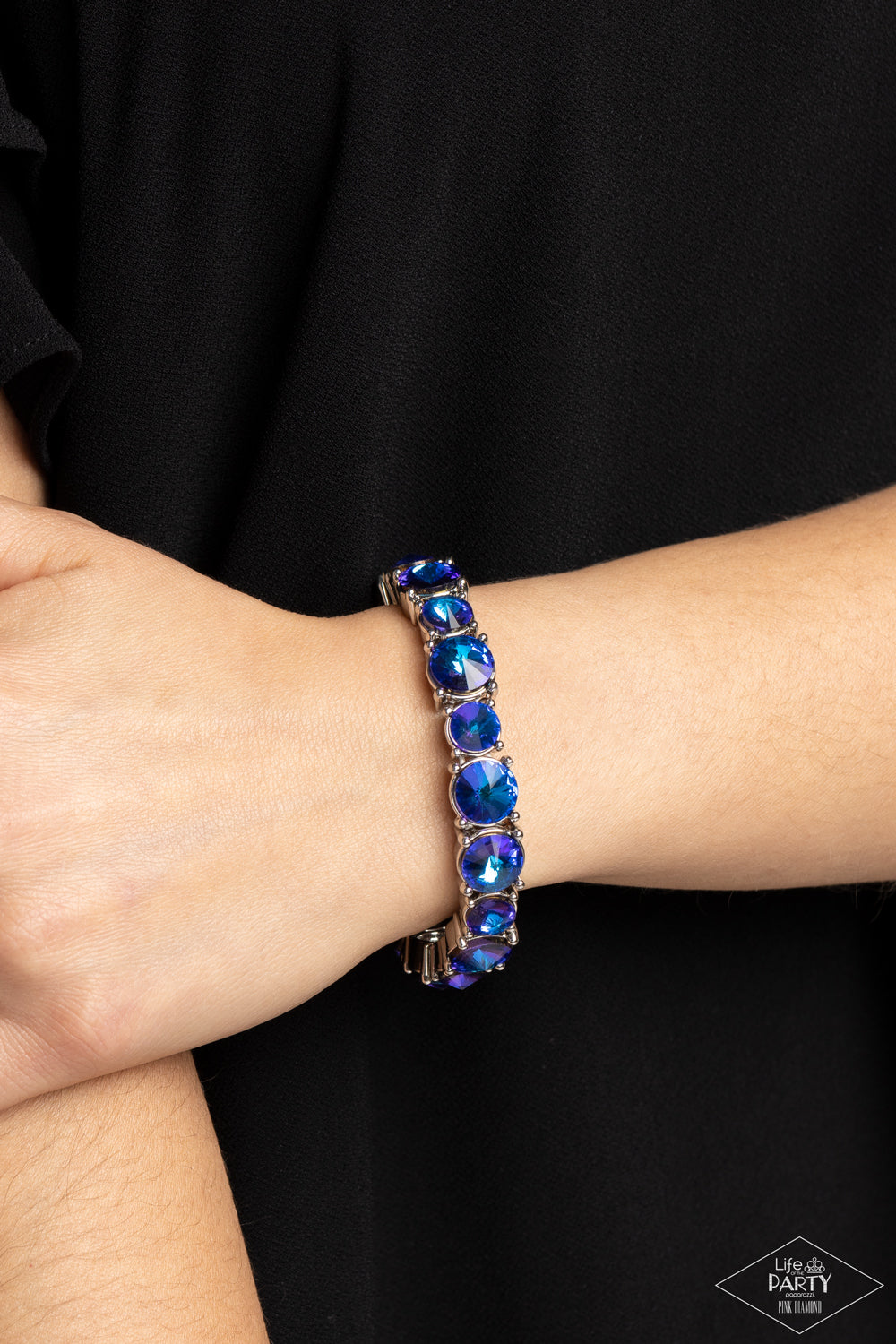 BORN TO BEDAZZLE BLUE-BRACELET