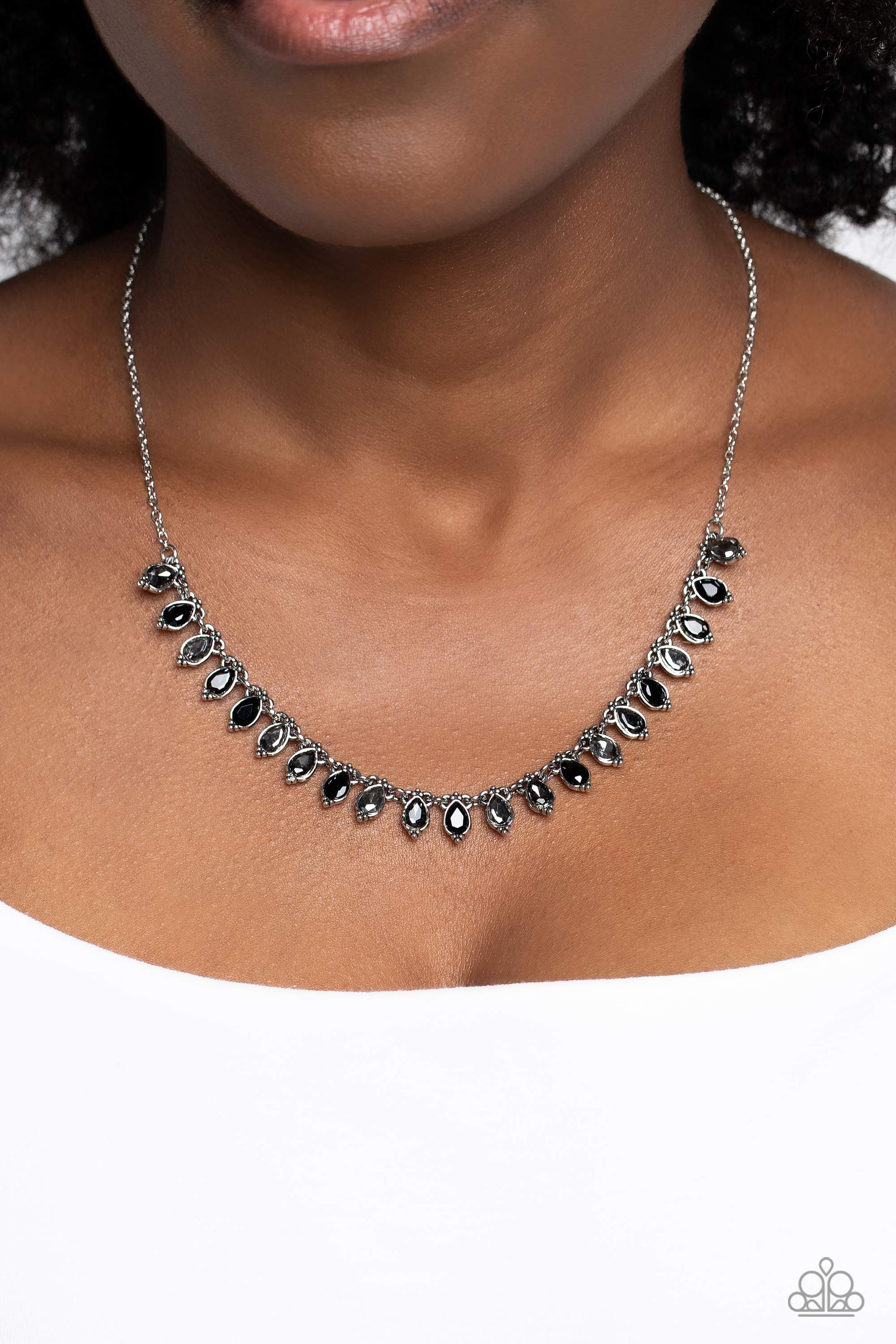 FAIRY LIGHT FASHION BLACK-NECKLACE