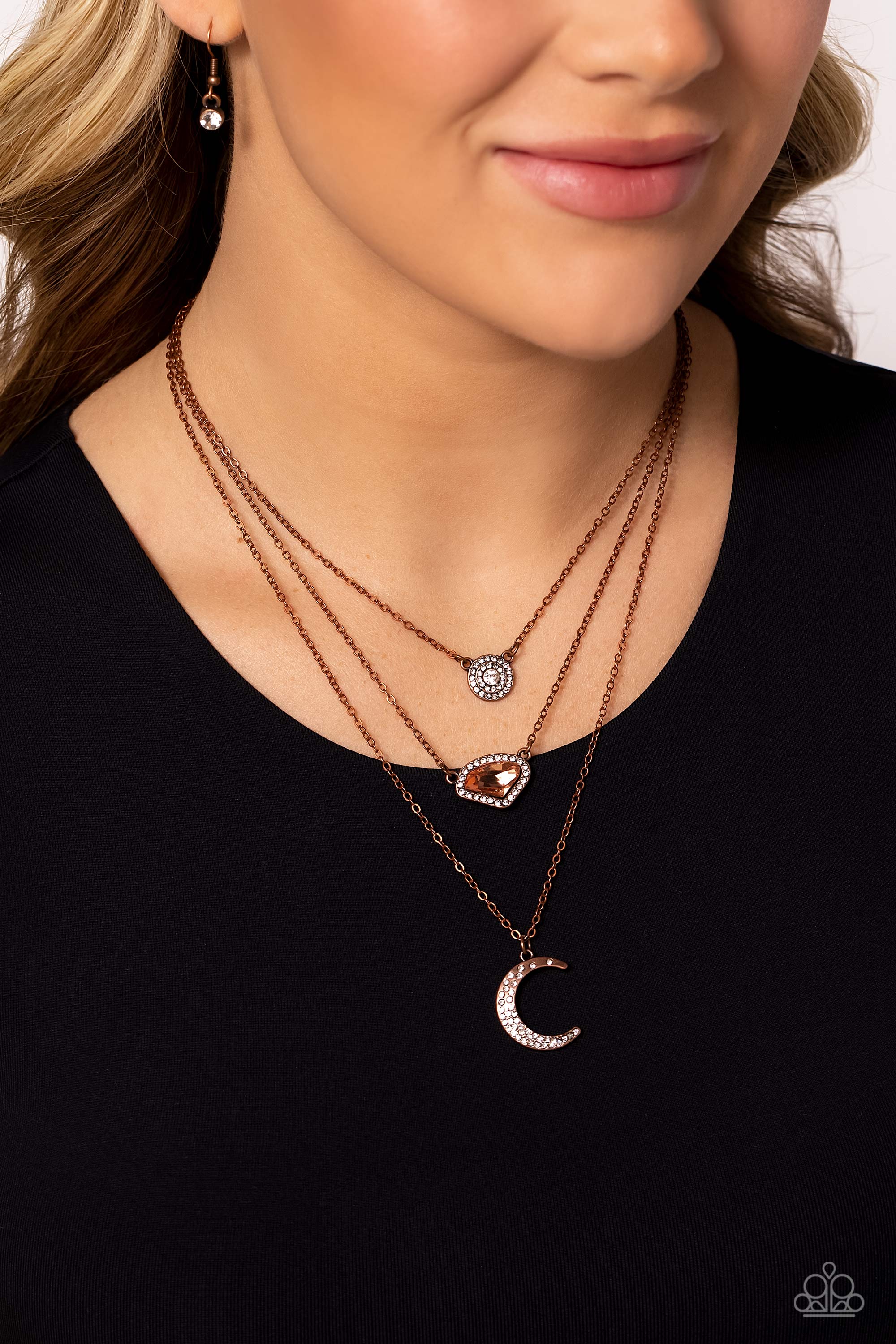 LUNAR LINEUP COPPER-NECKLACE